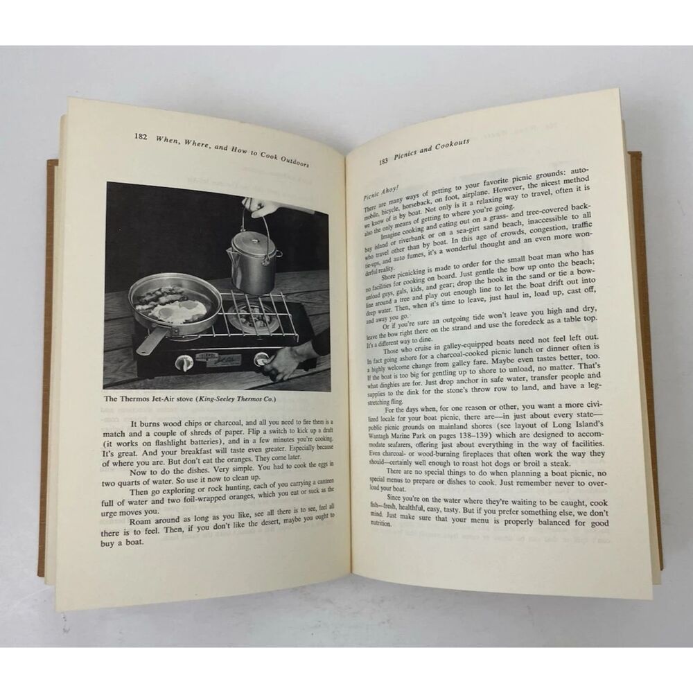 THE COMPLETE OUTDOOR COOKBOOK Dan Inez Morris Vtg 1970 DJ Picnic Camping Recipes - Picture 10 of 16